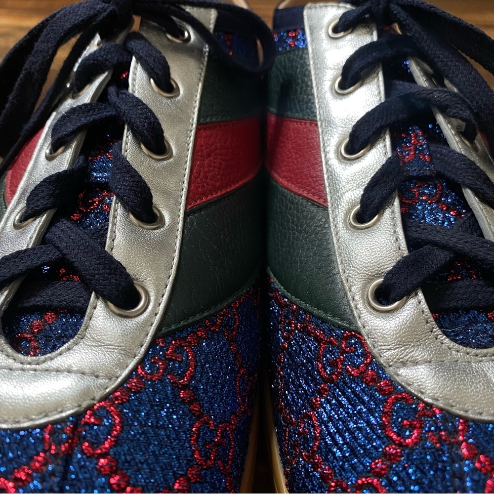Gucci • Falacer GG Lurex • Blue - Picture 5 of 16